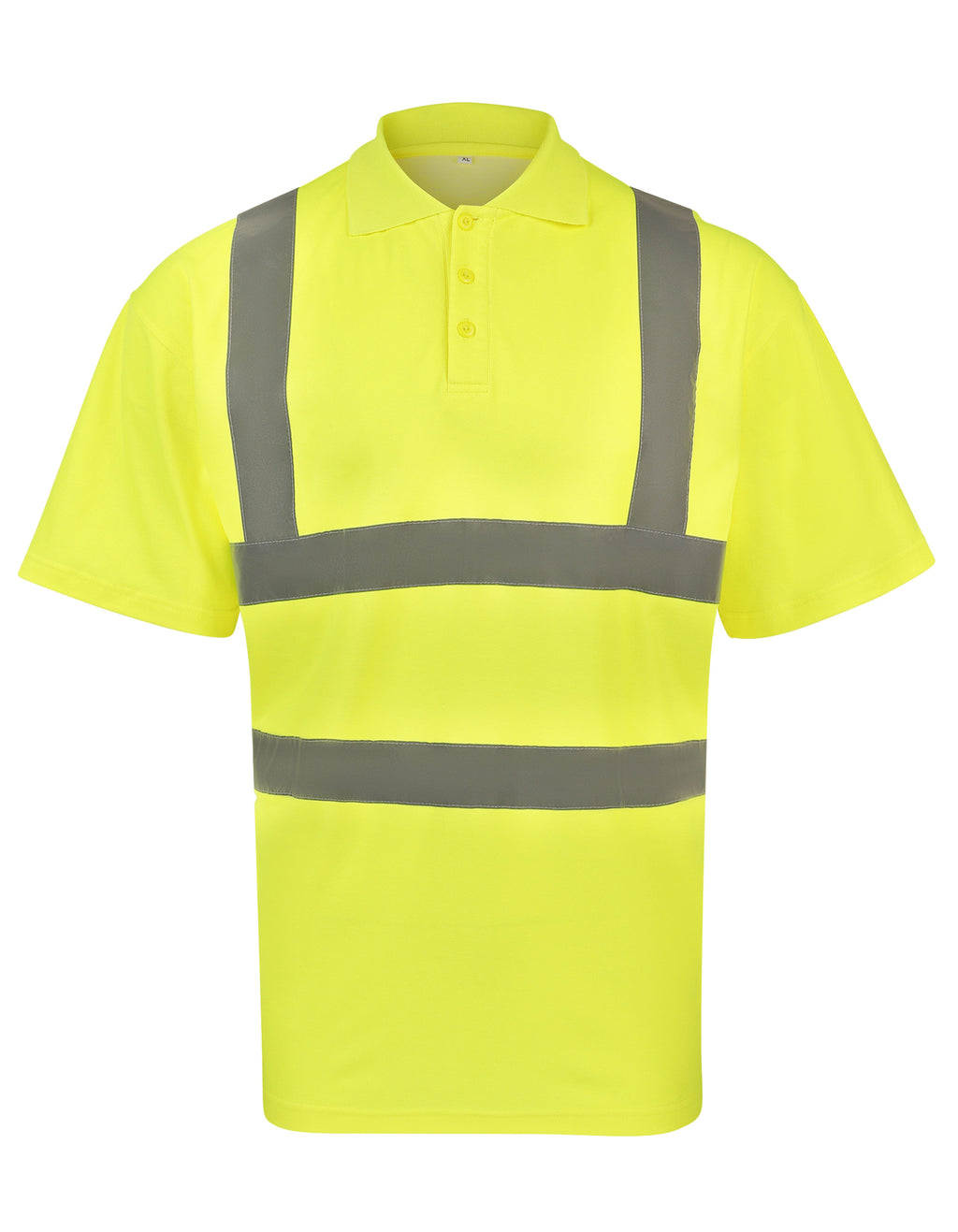 High-End Polycotton Hi-Vis Polo Shirt Cambridge - Signal Yellow