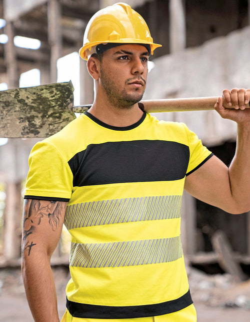 EOS Hi-Vis Workwear T-Shirt With Printing Area
