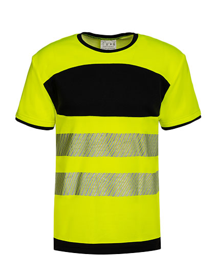 EOS Hi-Vis Workwear T-Shirt With Printing Area besticken & bedrucken | Pulsar Workwear