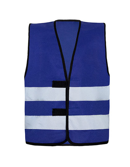 Kids´ Hi-Vis Functional Safety Vest Aarhus - Royal Blue