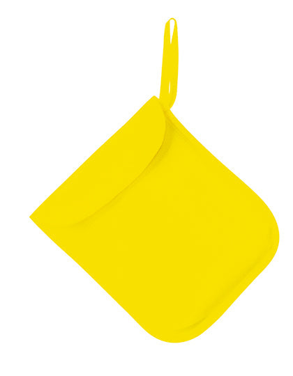 Knitted Storage Bag Naples - Signal Yellow