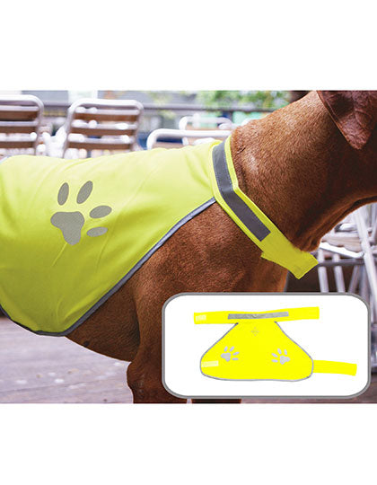 Stretchy Hi-Vis Safety Vest For Dogs Buenos Aires besticken & bedrucken | Pulsar Workwear
