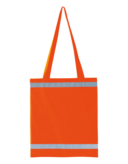 Warnsac® Reflective Shopping Bag With Long Handles - Signal-Orange