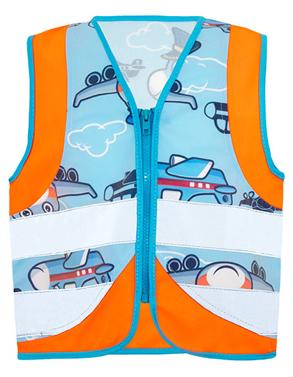 Children´s Safety Vest Action Vehicle Fun CO² Neutral - Plane