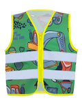 Children's Safety Vest Action Working Heroes CO2 Neutral - Construction site