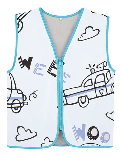 Children´s Functional Vest Rescue Rangers CO² Neutral besticken & bedrucken | Pulsar Workwear