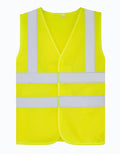 Childrens Safety Vest Esbjerg - 4 Reflective Stripes - Signal Yellow