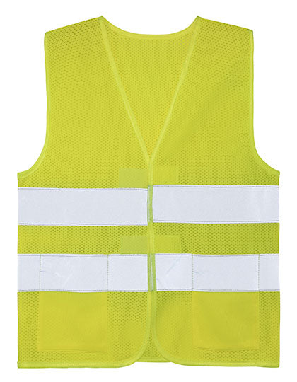 Mesh Safety Vest for Children Korfu besticken & bedrucken | Pulsar Workwear