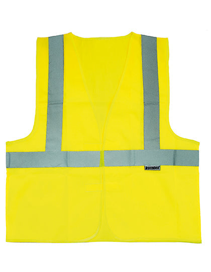 Hi-Vis Safety Vest With 3 Reflective Stripes Bremen - Signal-Yellow