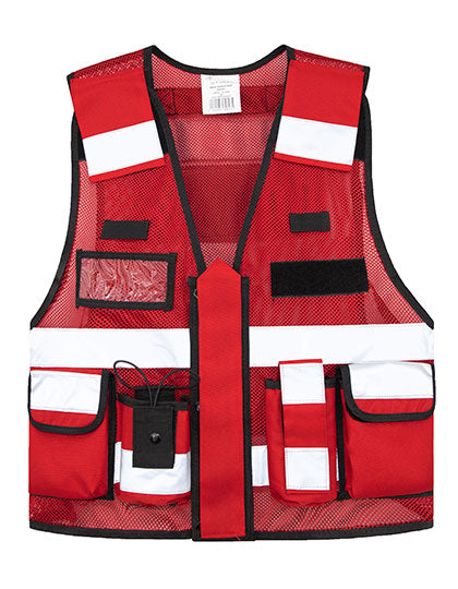 Mesh Tactical Vest Sparta besticken & bedrucken | Pulsar Workwear