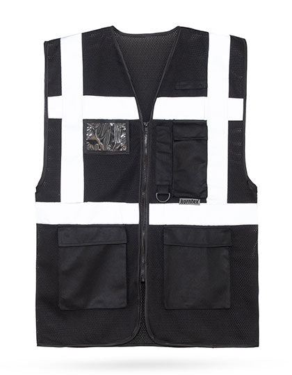 Mesh Multifunctional Vest Larisa - Black