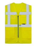 Mesh Multifunctional Vest Larisa - Signal Yellow