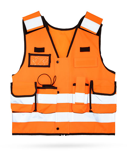 Tactical safety vest “Stammheim” - Signal Orange