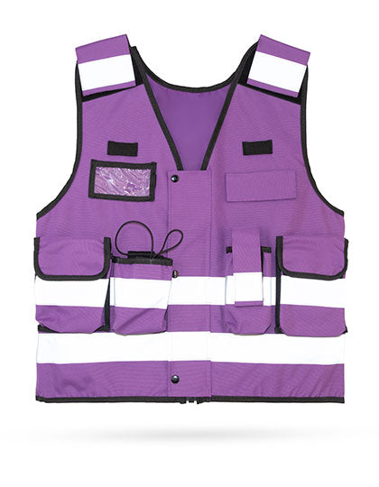 Tactical safety vest “Stammheim” - Violett