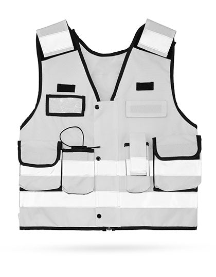 Tactical safety vest “Stammheim” - White