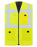 Padded Comfort Executive Safety Vest Wismar CO² Neutral - Signal-Yellow