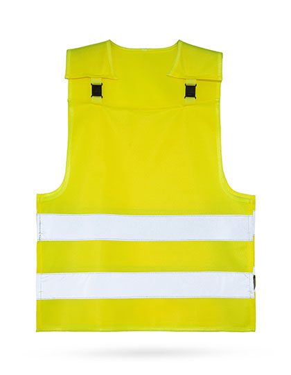 Children´s Safety Poncho with anti-strangulation system “Koge” - Signal Yellow