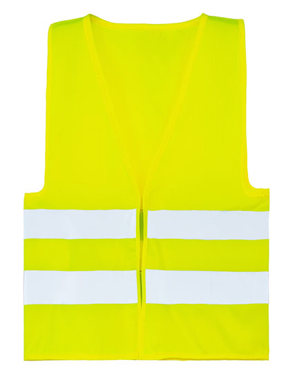 Children's Safety vest in mini vacuum packaging Billund - Signal Yellow