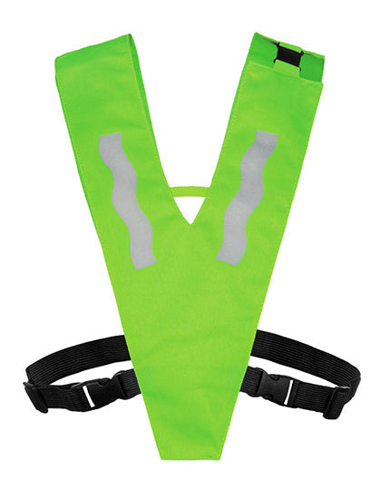Kids´ Hi-Vis Safety Collar Haiti With Safety Clasp - Neon-Green