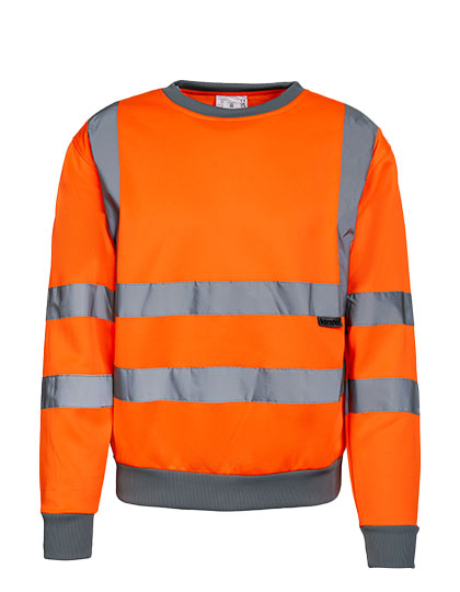 Hi-Vis Workwear Sweatshirt Limerick - Signal-Orange