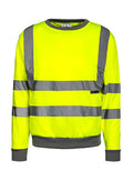 Hi-Vis Workwear Sweatshirt Limerick - Signal-Yellow