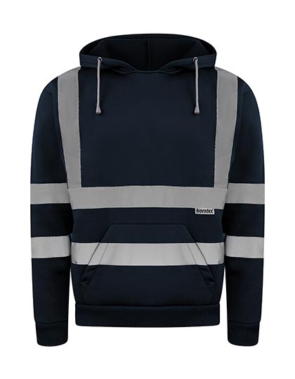 Hi-Vis Workwear Hoody Cork - Navy