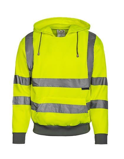 Hi-Vis Workwear Hoody Cork - Signal Yellow