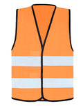 CO² Neutral Hi-Vis Safety Vest Paris - Signal Orange