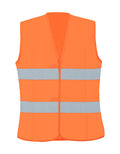 Ladies Fit Hi-Vis Safety Vest Frankfurt - Signal Orange