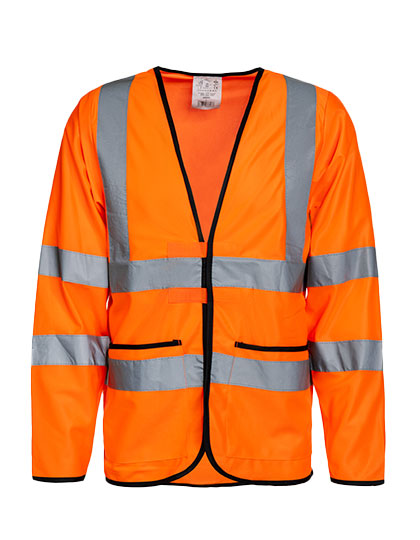 Hi-Vis Lightweight Safety Jacket Andorra - Signal-Orange