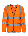 Hi-Vis Lightweight Safety Jacket Andorra - Signal-Orange