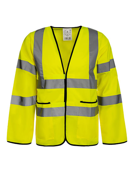 Hi-Vis Lightweight Safety Jacket Andorra - Signal-Yellow