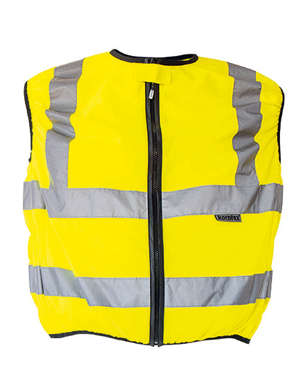 Hi-Vis Biker Safety Vest Schleiz besticken & bedrucken | Pulsar Workwear