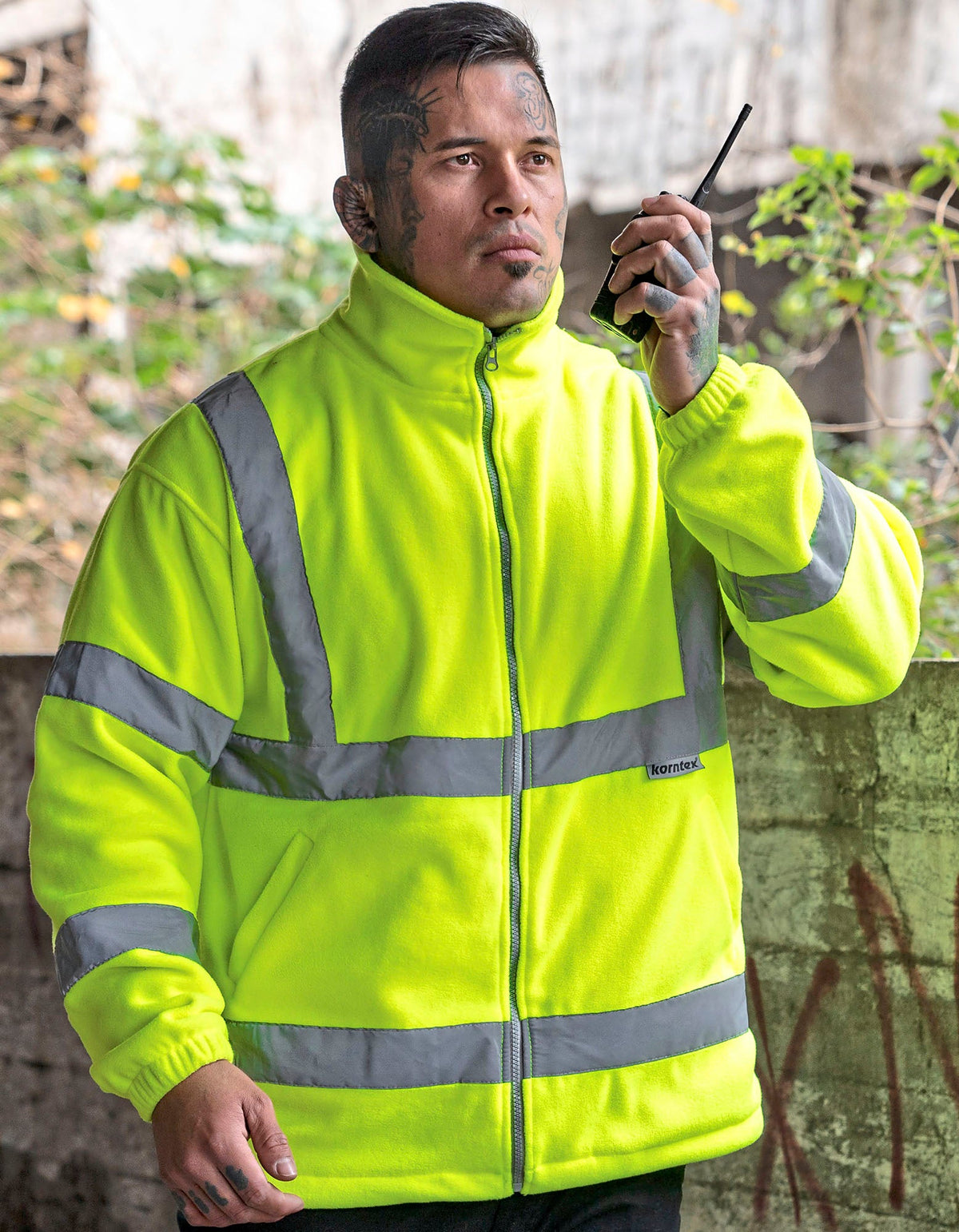 Hi-Vis Safety Fleece-Jacket Bergen