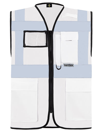Executive Multifunctional Safety Vest Berlin - White