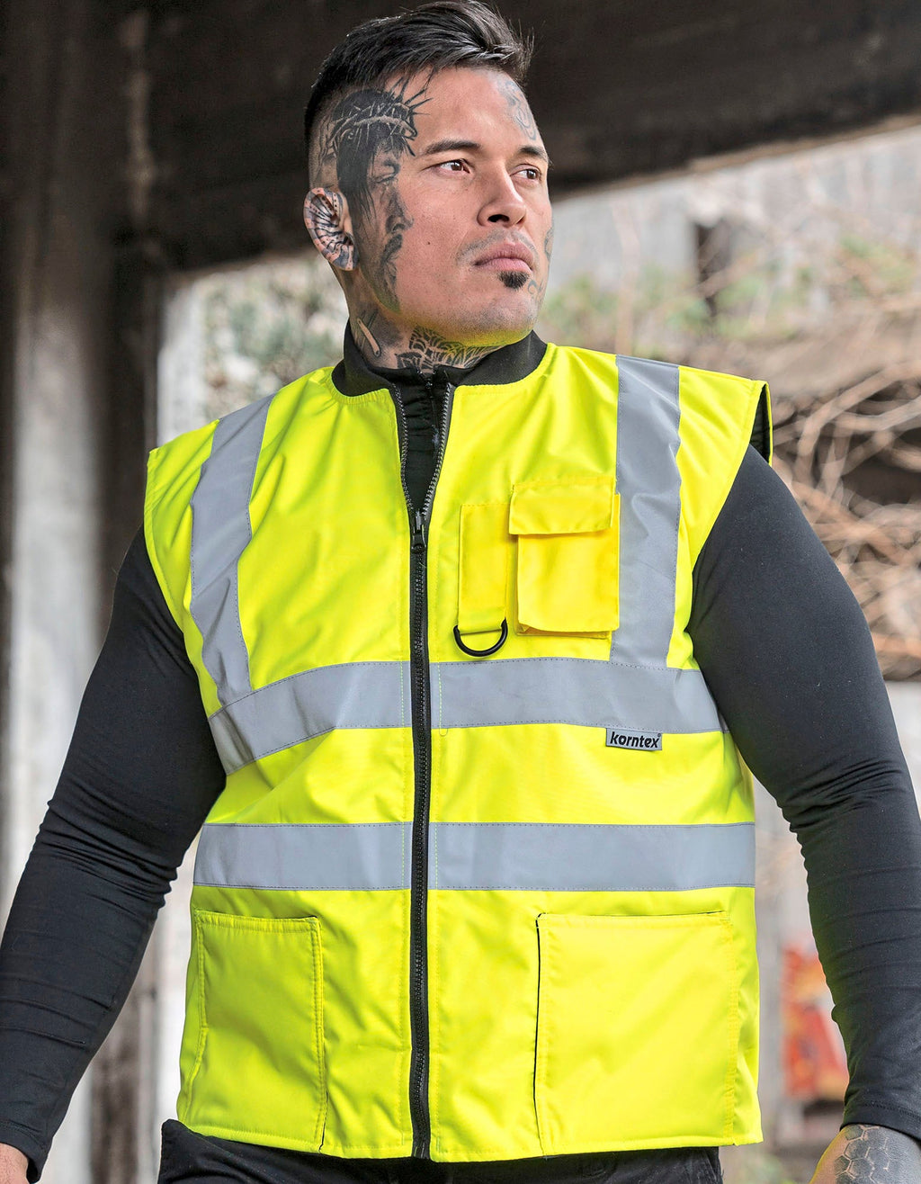 Hi-Vis Reversible Safety Bodywarmer Ural 2-in-1