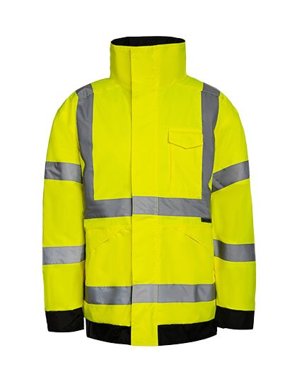 Premium Hi-Vis Rain-Jacket Tampere - Signal Yellow