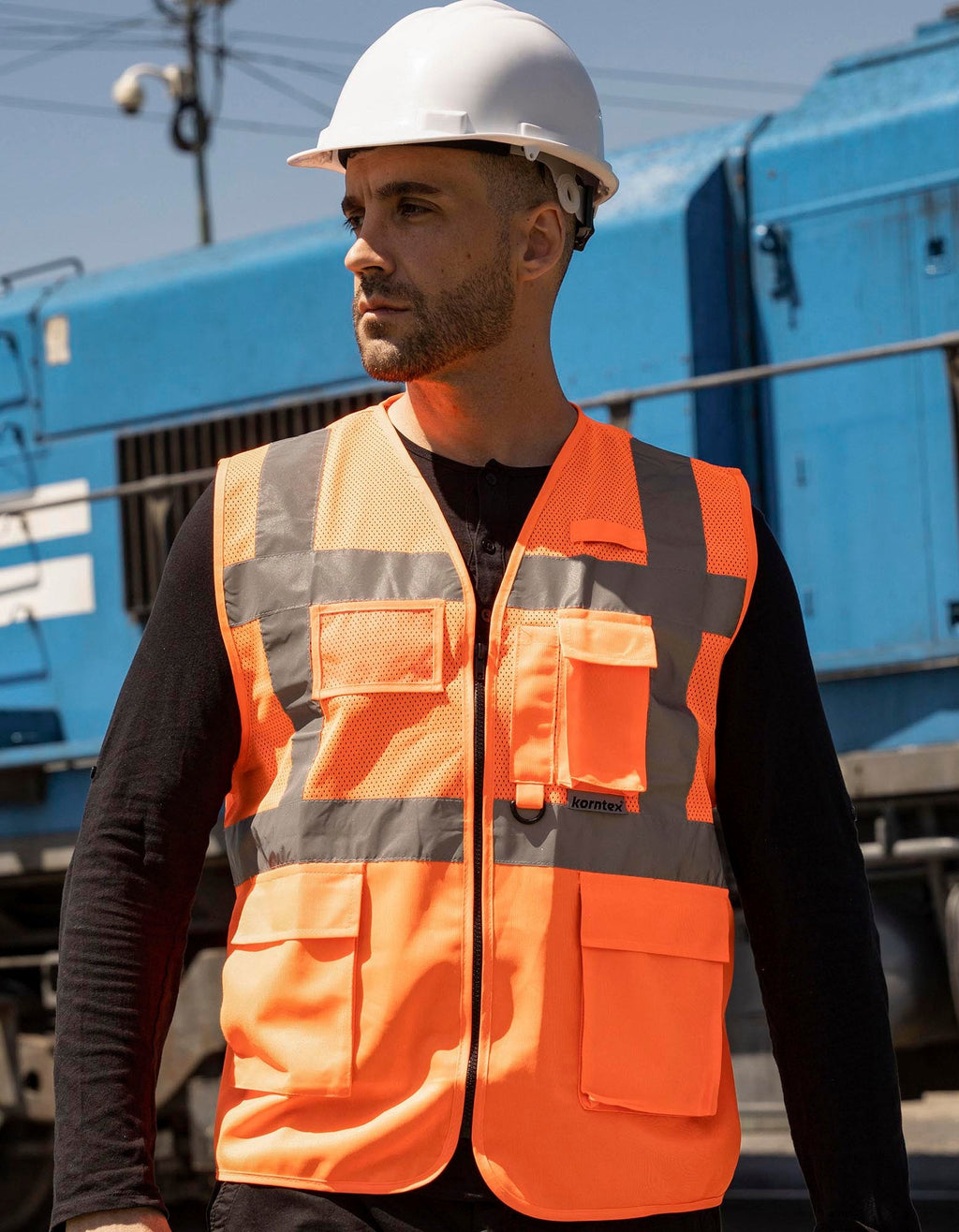 Multifunctional Hi-Vis Mesh-Vest Athens