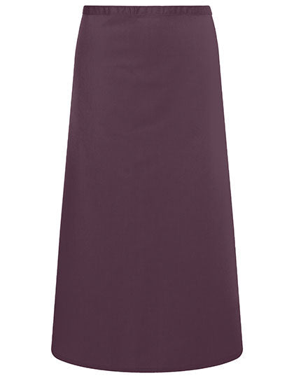 Bistroschürze Basic - Aubergine-(ca.-Pantone-5185C)