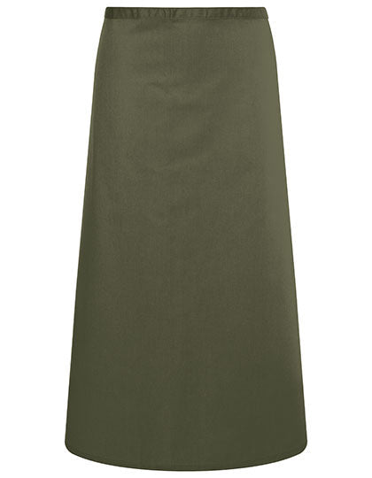 Bistroschürze Basic - Moss-Green-(ca.-Pantone-7764C)