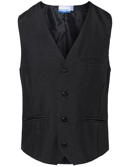 Herrenweste Basic - Black (ca. Pantone 419C)