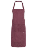Latzschürze Carlo - Bordeaux (ca. Pantone 209C)