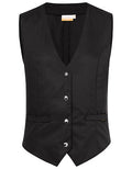 Damenweste Lena - Black (ca. Pantone 419C)