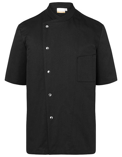 Kochjacke Gustav - Black (ca. Pantone 419C)