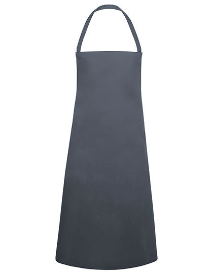 Basic Latzschürze - Anthracite (ca. Pantone 7540C)