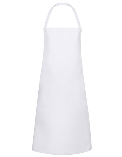 Basic Latzschürze - White
