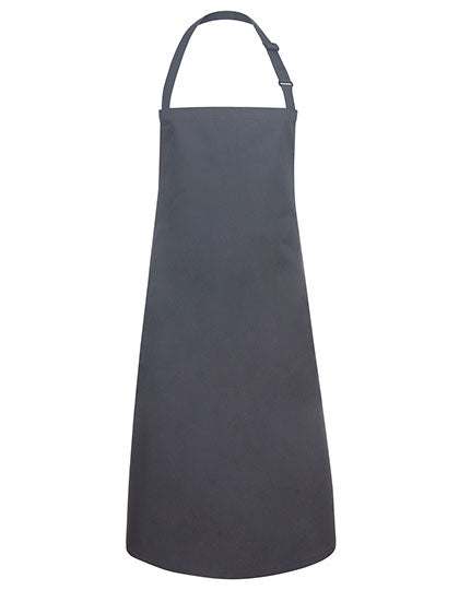 Latzschürze Basic mit Schnalle - Anthracite-(ca.-Pantone-7540C)