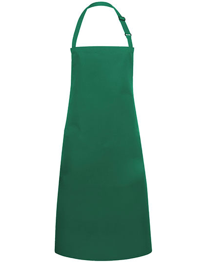 Latzschürze Basic mit Schnalle - Forest-Green-(ca.-Pantone-554C)