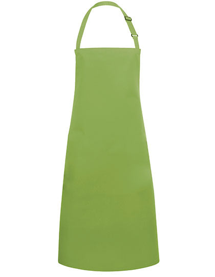 Latzschürze Basic mit Schnalle - Lime-(ca.-Pantone-4212C)