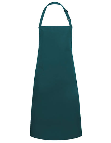 Latzschürze Basic mit Schnalle - Pine-Green-(ca.-Pantone-4189C)